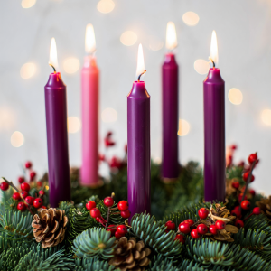 advent wreath candles
