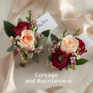 corsage and boutonniere