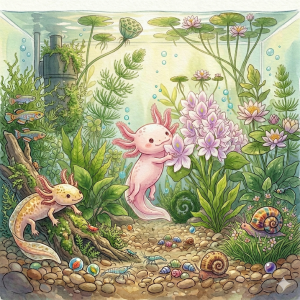 cute axolotl
