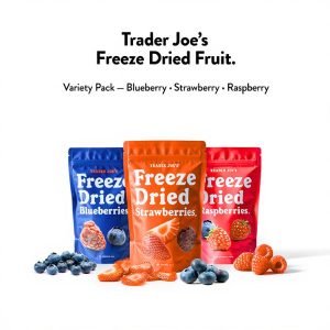 Trader Joe's Freeze Dried Fruit Variety Pack (Blueberry, Strawberry, Raspberry)