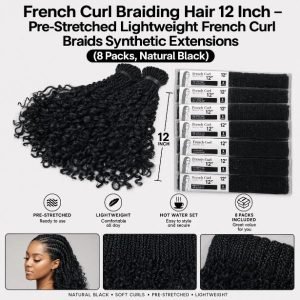 french curl braid