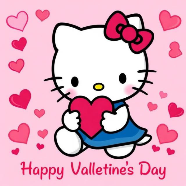 hello kitty valentines