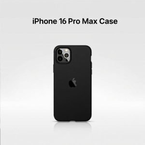 Speck CandyShell Grip Case – iPhone 16 Pro Max Case for Women and Men – Slim MagSafe – White/Black