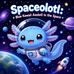 kawaii axolotl