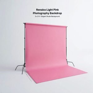 light pink background