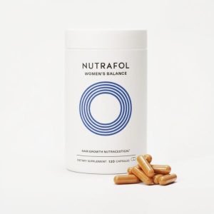Nutrafol Women’s Balance Hair Growth Supplements, Ages 45 and Up, Clinically Tested for Visibly Thicker Hair
