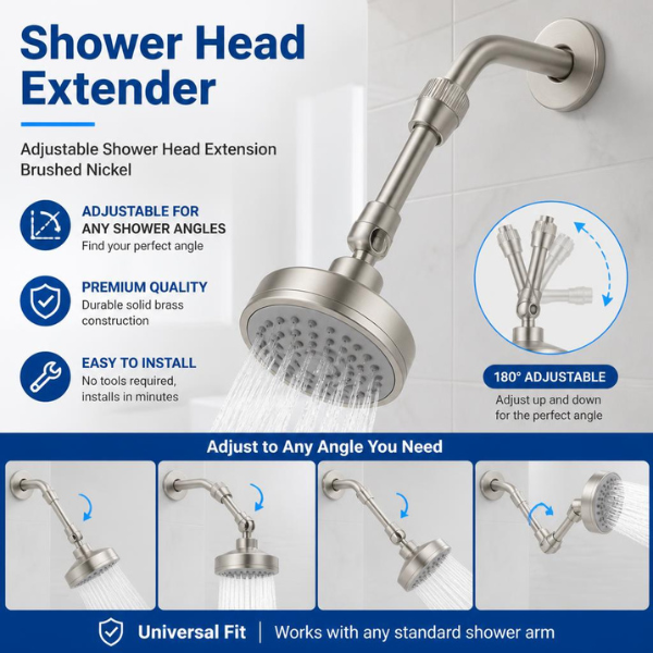 shower head extension